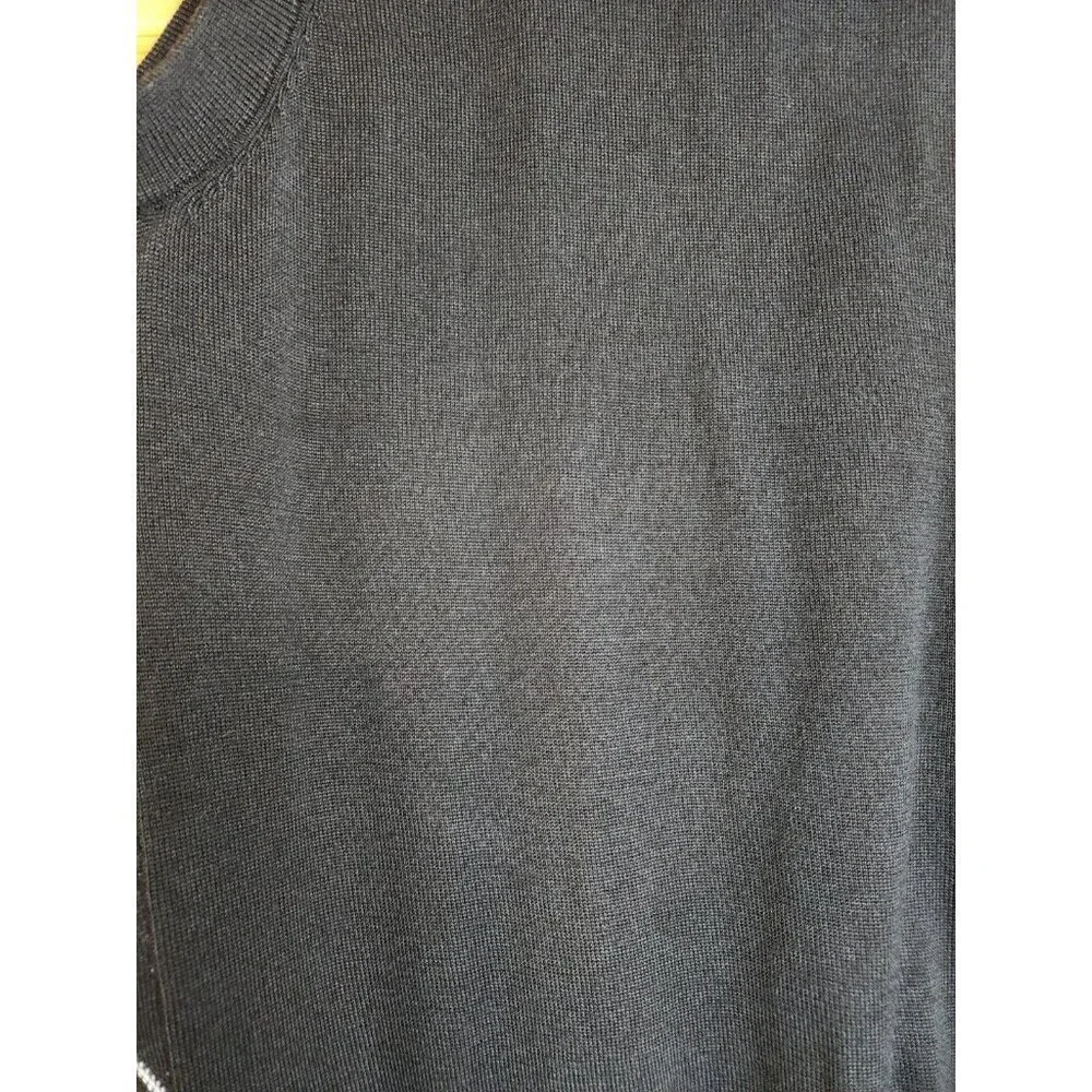 Chereskin Mens Size XXL Sweater Vest Dusty Red Gray Black Argyle 100% Acrylic